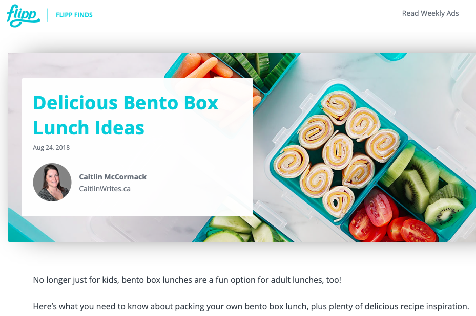 Delicious Bento Box Lunch Ideas