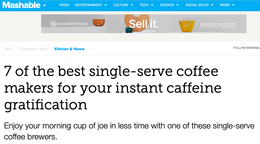 Best single-serve coffee makers