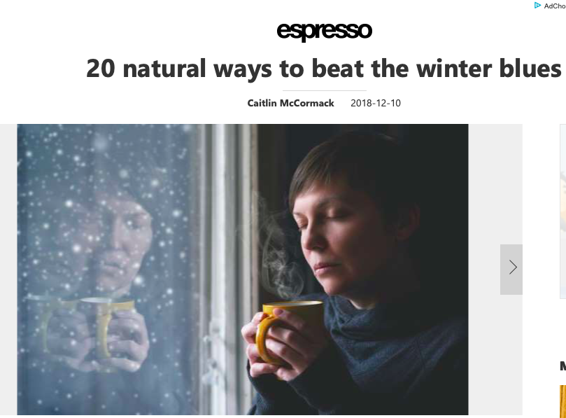 20 natural ways to beat the winter blues