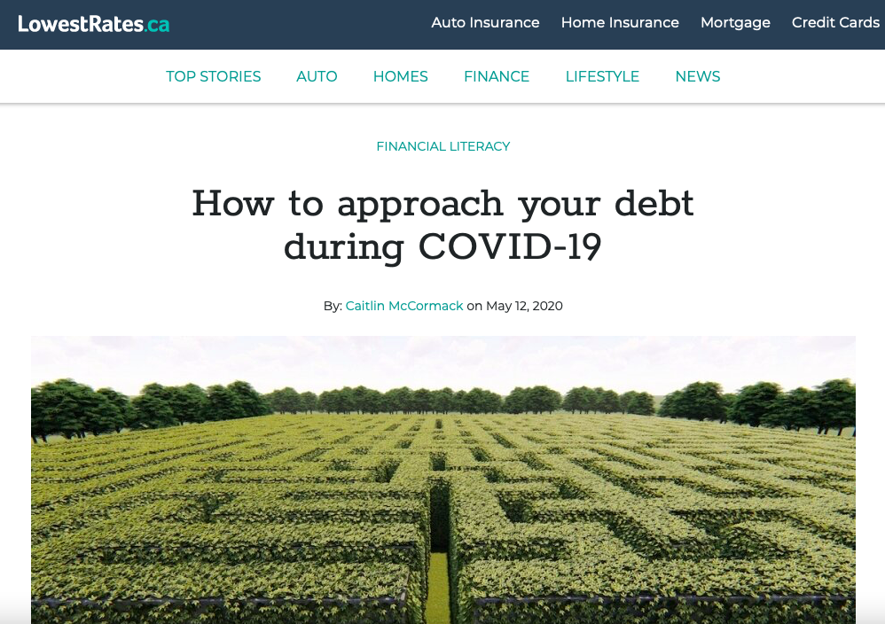 How to approach your debt during COVID-19