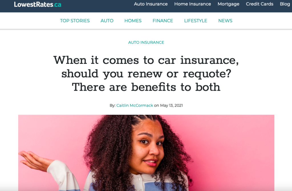 When it comes to car insurance, should you renew or requote? There are benefits to both